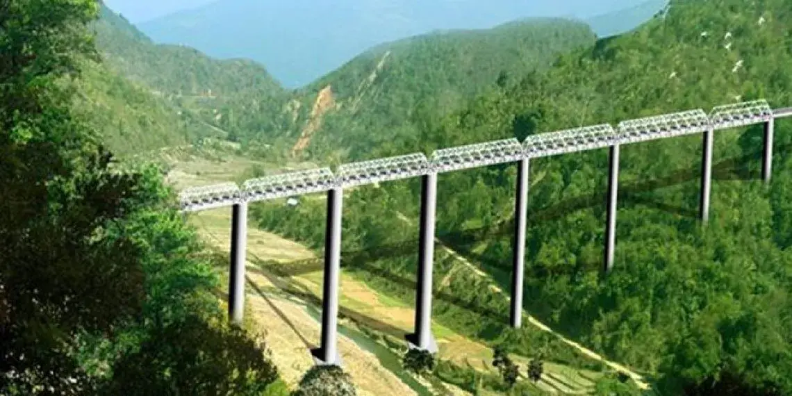 Noney Railway Bridge View