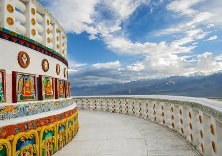 Shanti Stupa