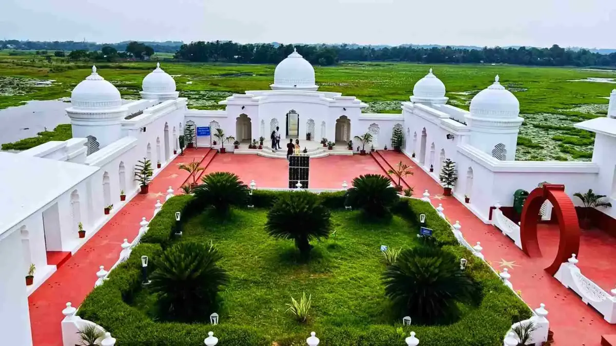 Neermahal Boat Jetty & Gardens