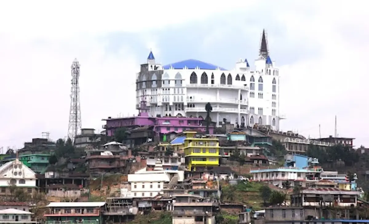 Zunheboto Town View